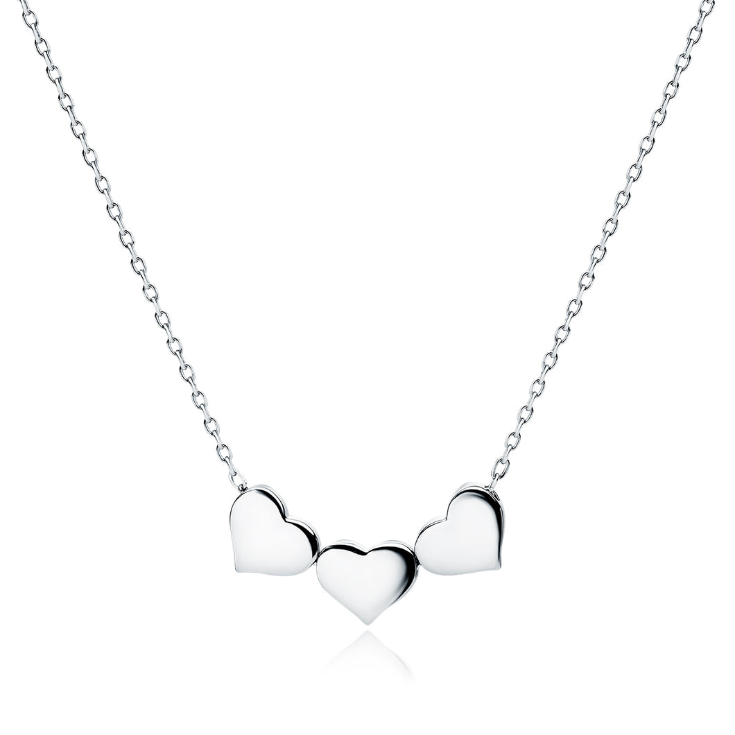 Choker Halskette mit 3 Herzen